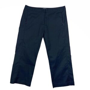 NWT Adidas Black Novelty Stretch Crop Golf Pants Size 14